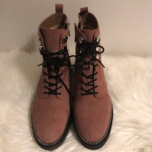tavie suede combat boot